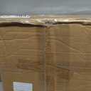 Side Table Sofa Tray for Couch Heavy Metal Base Swivel/Adjustable Height, Sofa Bed Bathroom Study TV Tray C Shaped End Table Food Snack Trays for Eating, White, 11.8*15.7 in, Standard 