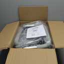 Raised Toilet Seat with Handles,2-in-1 Shower Chair & Toilet Seat Riser for Seniors, 8-Level Height & 3-Level Width Adjustment, Fits Must Body Sizes and Toilets, for Pregnant & Disabled