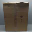 Modern Gold Linear Chandelier for Kitchen Island, 2-Light Linear Light Fixture with Off-White Fabric Shade, Rustic Pendant Light for Dining Room