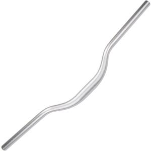 UPANBIKE MTB Kids' Bike Bicycle Short Kids Handlebar 31.8mm*440mm/520mm Riser Bar (Silver, 440mm)