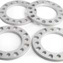 JiiinMiiin 1/2"(12mm) 8x165.1 8x170 8x180 8 Lug Wheel Spacers for F250 E350 Ram 2500 3500 Express 3500 K3500 Silverado Suburban 2500 Sierra 2500HD 3500HD, 4PCS