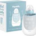 Papablic Fast Bottle Warmer with Feeding, Tracker Baby Bottle Warmer for Breastmilk or Formula, Ready Milk in 2 Mins Accurate Temperature, Control and Automatic Shut-Off
