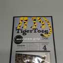 DOK TigerToes Premium Non-Slip Dog Socks for Hardwood Floors - Extra-Thick Grip That Works Even When Twisted - Prevents Licking, Slipping, and Great for Dog Paw Protection (Cool Caramel, X-Large)