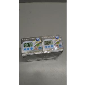 12 Pack Digital Kitchen Timer for Cooking Big Digits Loud Alarm Magnetic Backing Stand Cooking Timers for Baking (White,Orange, Black, Green and Blue)