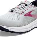 Brooks Women's Addiction GTS 15 Supportive Running Shoe - Oyster/ Peacoat/ Lilac Rose - 11.5 Medium