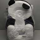 Rootling Baby Feeding Pillow, Anti Overflow Feeding Pillow for Reducing Spit-Up, Safety Nursing Pillow, Baby Lounger Reflux Wedge Breastfeeding, Removable top and Bottom (Small, Black)