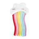 FUNBOY Giant Inflatable Rainbow Lounger Float, Luxury Raft for Summer Pool Party and Entertainment