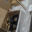 Delta Modern 14 Series Round Rain Shower System Faucet Set, Rainfall Brushed Gold Shower Head and Handle Set, Valve Trim Kit, 10 Inch, Champagne Bronze 342702-CZ