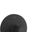 KOHLER K-TLS97074-4-BL Pitch Rite-Temp Bath And Shower Trim Set Less Showerhead, Includes Faceplate with Handle, Bath Spout, Shower Arm and Flange, Matte Black