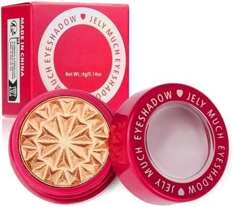 Champagne Gold Eyeshadow Mousse – Luminous Soft Glow, Highly Pigmented Formula, Smooth Application, Stays Put All Day