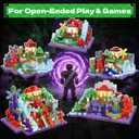 600PCS Magnetic Building Blocks Set, Magnetic Tiles Kids Build Cubes STEM Game Toys, Stacking Building Toys for 3-5 4-6 5-7 6-8 Year Old Boys Girls, Christmas Easter Birthday Gifts for Kids Toddlers
