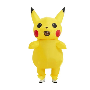 Yellow Mascot Inflatable Costumes for Adult, Inflated Halloween Costumes,Inflatable Costumes for Men Women,Blow up Costumes