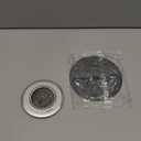 TRAPMATE Kitchen Sink Drain Strainer & Sink Stopper, Revolutionary Stainless Steel Drain Plug Combo, Anti-Clog Garbage Strainer Basket for US Standard Drains, Fits Single & Double Bowl Kitchen Sinks (Light Gray Silver)