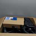 Economy Knee Scooter Steerable Knee Walker for Foot Injuries Compact Crutch Alternative with Dual Braking System (Black)