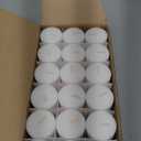 CANDWAX Unscented White Votive Candles Set of 36 - Clean-Burning, Long-Lasting 15 Hour Burn - Ideal for Weddings, Home Dcor, Spa, Events - Bulk Value for Versatile Use