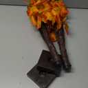 Fall Decor 2 Pack Fall Trees Artificial Lighted Maple Tree Thanksgiving Decor 48 LED Table Fall Lights Up Tree Battery Operated for Wedding Party Gifts Indoor Outdoor Autumn Harvest Home Decorations