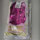 2 Pack Hot Pink Party Decorations, 3.28 FT x 7.05 FT Hot Pink Backdrop, Metallic Rose Red Photo Backdrop Foil Curtains Tinsel Backdrop, Metallic Pink Party Decor Wedding Party Supplies