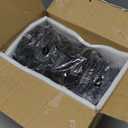 Modern Farmhouse Pendant Lights Kitchen Island, Industrial Multiple Rings Hanging Pendant Light Fixtures for Sink Bar Entrance Bathroom Hallway, Black with Gold Interior