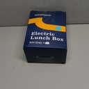 TRAVELISIMO Electric Lunch Box for Adults 100W Heated Lunch Box For Men 1.5L Stainless Steel Portable Food Warmer, 12/24/110V Electric Food Warmers for Travel & Work Loncheras Para Hombres de Trabajo (Gray)