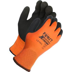 LX799 Waterproof Insulated Work Gloves, Freezer Gloves, Thermal Winter Work Gloves, Cold Weather, Firm Grip (Large (Pack of 1))