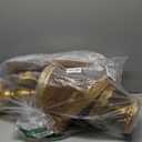 JALANCY Set of 9 Cake Stands Metal Cupcake Stand Set Multiple Styles Candy Fruit Display Tower Dessert Plate Cake Serving Tray for Birthday Party Wedding Anniversary Baby Shower Engagement (Gold)