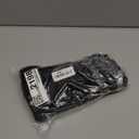 Ekouaer Women's Underbust Corset Waist Trainer Cincher Steel Boned Body Shaper Tummy Fat Burner XL, Black