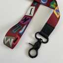 2 x Lanyard for keys Neck Lanyards for ID Badges Holder, Car Keys, Wallet, Keychain for Teacher, Nurse, Doctor
