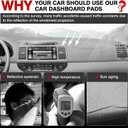 Autorder Dashboard Cover Mat for 2000-2006 Toyota Camry Accessories Dash Cover Upgrade Velvet Dash Mat Sunshade Glare UV Rays Protector