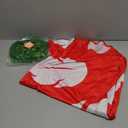 Kavoc 4 Pcs Hawaiian Costume Include Skirt with Flower Leis for Women Halloween Party Dress Up (X-Large)