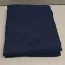 Amazon Basics Lightweight Super Soft Easy Care Wrinkle Free Microfiber 3 Piece Bed Sheet Set with 14-Inch Deep Pockets, Twin, Navy Blue, Solid, Kids, Men & Women Bedding