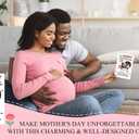 3 x First Mothers Day Card, Happy 1st Mothers Day Card, Gifts for New Mom To Be Expecting Mom, Ultrasound Photo Insert Design