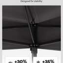 Garveelife 11x11 Pop Up Gazebo Tent with Mosquito Netting, Outdoor Canopy Shelter Easy Setup, Water & UV Resistant - Khaki