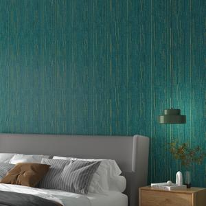 Decotalk 30"x120" Grasscloth Peel and Stick Wallpaper Green Grasscloth Wallpaper Grass Cloth Wall Paper Textured Wall Vinyl for Bedroom Faux Grass Cloth Contact Paper Self Adhesive Removable Green
