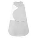 ZIGJOY Swaddle Sleep Sack Newborn 1.5 Tog Fleece Wearable Blanket Baby 6-12 Months - Lightweight MicroFleece Winter Sleeping Sacks Bag for Infant Girl Boy Gifts, Grey