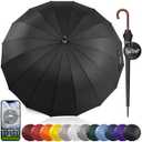 Royal Walk Large Umbrella for 2 Persons - 54 Inch Automatic Open, Wind Resistant, Fast Drying, Strong 16 Ribs, Travel 120cm