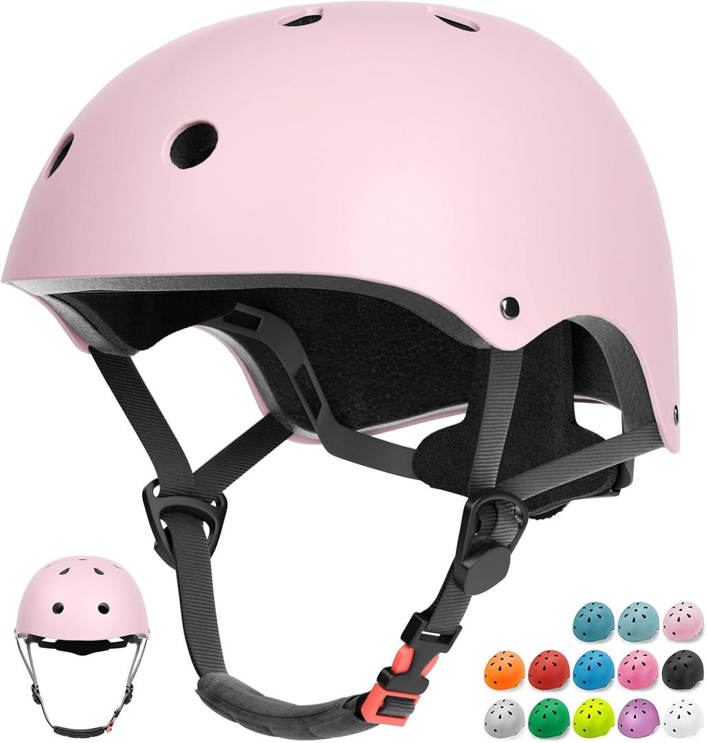 Glaf Toddler Helmet for 2-8 Years Kids Bike Helmets Baby Girls Boys Multi-Sport Adjustable Skateboard Bicycle Helmet Lightweight 4 Sizes for Toddlers