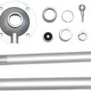 HOMSFOU Universal Projector Ceiling Mount Bracket Ceiling Mount for Projector Camera Aluminum Alloy Stand