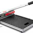 17mm Thick Upgrade Stability Heavy Laminate Floor Cutter,13" Professional Vinyl Flooring Cutter with 15° /30° /45°Adjustable Angle Settings,Cuts Laminate, LVP,LVT,SPC,Engineered Hardwood