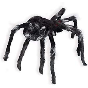 Black Jumping Spider Animated Decoration Multicoloured One Size