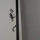 Ivilon Drapery Window Curtain Rod - End Cap Style Design 1 Inch Pole. 72 to 144 Inch Color Black