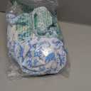 Wenrine Womens Floral Mini Dress Spaghetti Strap Sleeveless Tie Back Ruffle Summer Tiered Dresses, S