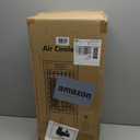 Windowless Portable Air Conditioners, 6L Swamp Cooler, 3-IN-1 Evaporative Air Cooler with 4 Ice Packs, 4 Modes & 3 Speeds, Auto Oscillating, 12H Timer, Remote, Quiet Cooling Fan for Home