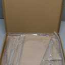 Flower Bouquet Wrapping Bags 9.8 x 17.9 Inch and 14.2 x 22 Inch Valentine's Kraft Paper Flower Sleeves Floral Bags with Ribbons for Mother's Day Bouquet Wedding Birthday(Kraft)