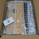 Ofiray-home Magnetic Fridge Shelf with Wood Lid, Fruit Potato Onion Storage Bins, Pantry Organizers, Large Container Spice Rack for Refrigerator, Kitchen Counter, Cabinet (2, White)