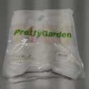 2 x PRETTYGARDEN Women's 2025 Summer Long Sleeve Henley T Shirts Ribbed Knit Button Slim Fitted Basic Casual Going Out Fall Tops (White, M)