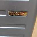 TydeCkare 20 Inch Carrry On Luggage with Front Zipper Pocket, 45L, Lightweight ABS+PC Hardshell Suitcase with TSA Lock & Spinner Silent Wheels, Convenient for Business Trips, Ice Blue