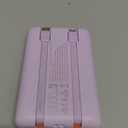 Mini Portable Charger with Built-in Cables 22.5W Fast Charging Power Bank USB-C Small Battery Pack 10000mAh Travel Essential Slim Battery for iPhone 17/16/15/14, Samsung 25/24, and More (Purple)