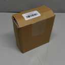 2 Pack Salt and Pepper Shakers Set, Glass Shaker with Stainless Steel Lid, Modern and Cute Farmhouse (Black and White)