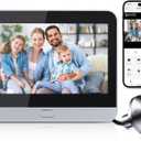 Video Doorbell Camera Door Viewer with 4.3" Color Monitor, 1080P HD Wireless Doorbell Camera WiFi Two-Way Talk,5000mAh Battery Powered, Night Vision,120Wide View PIR Motion Detection Alerts