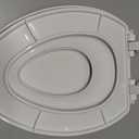 Little2Big Toilet Seat with Built-In Toddler Potty Training Seat, Slow Close, Easy to Install, Made in USA, ELONGATED, White